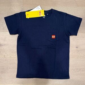 LEGO Navy Kids Tee with Logo Pocket